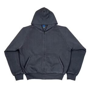 Yeezy x Gap H14 Zip Up Exclusive Hoodie in Black, Size XL​​